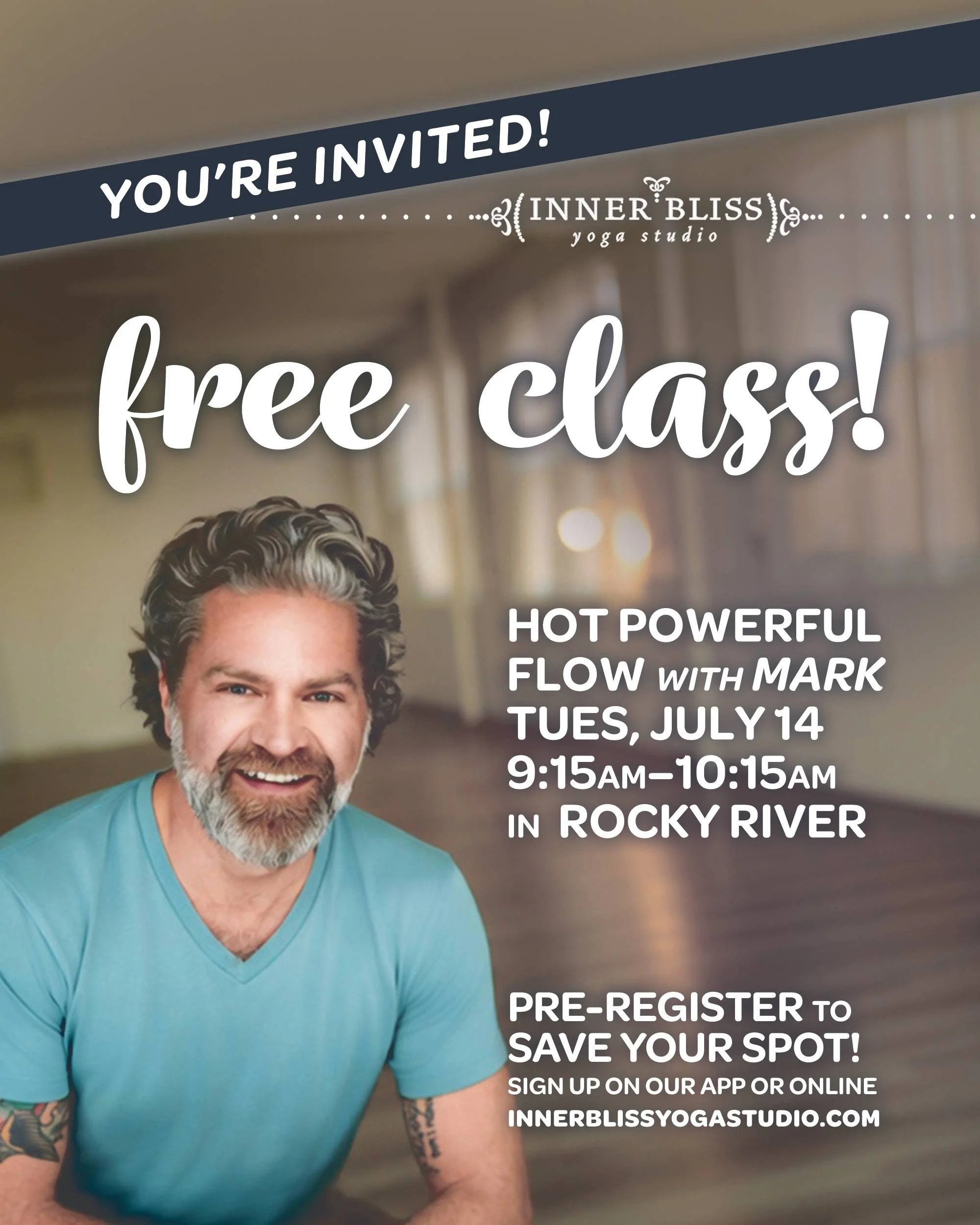 FREE Class! Hot Powerful Flow with Mark