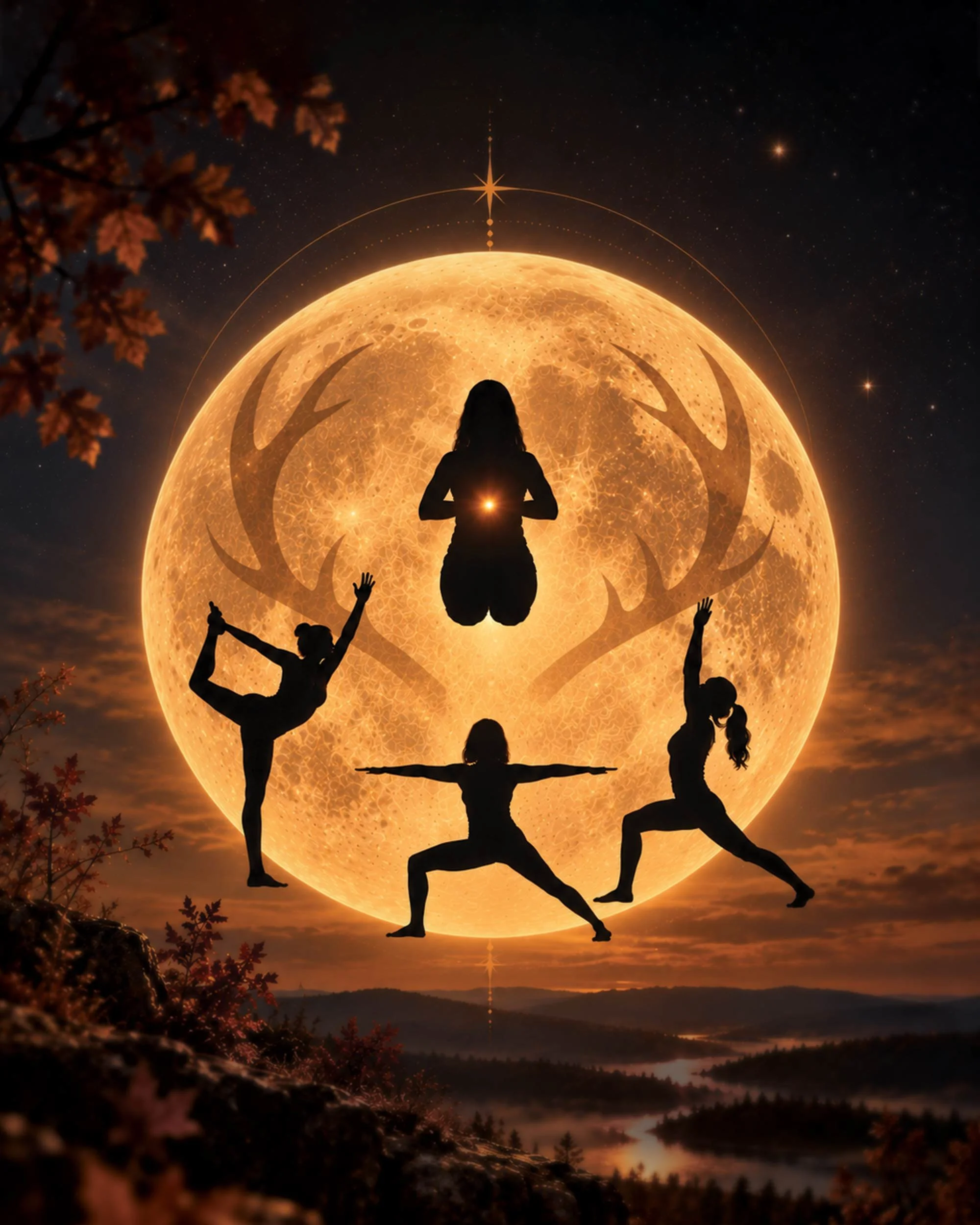 Hunter’s Moon - 90 Minute Restorative Class with Julia and Chase