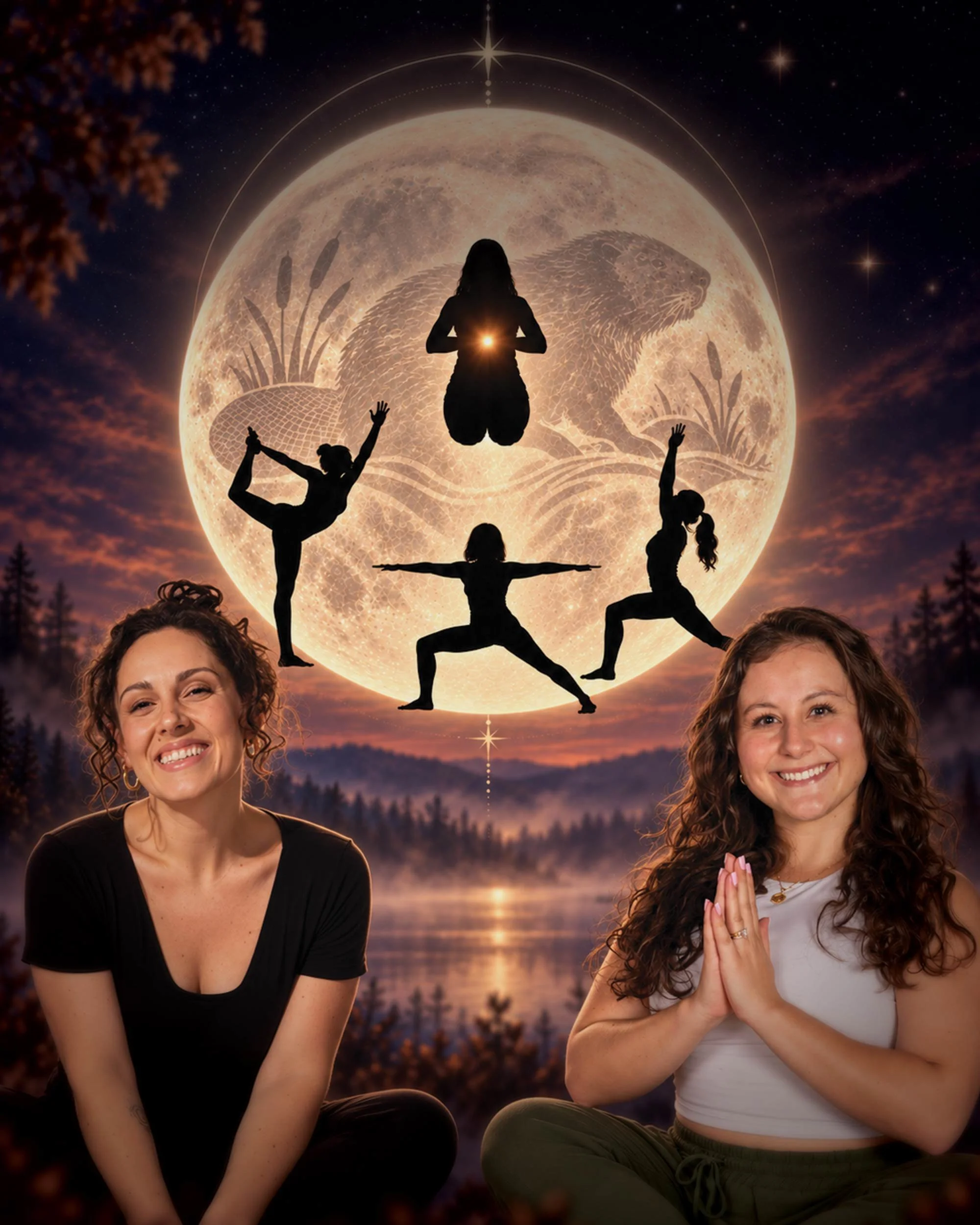 Beaver Moon - 90 Minute Restorative Class with Julia and Chase