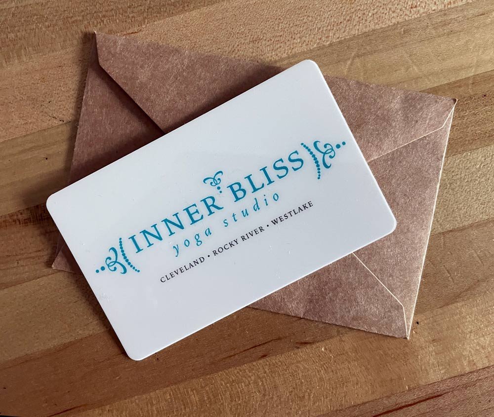 Purchase a Gift Card — Inner Bliss Yoga Studio