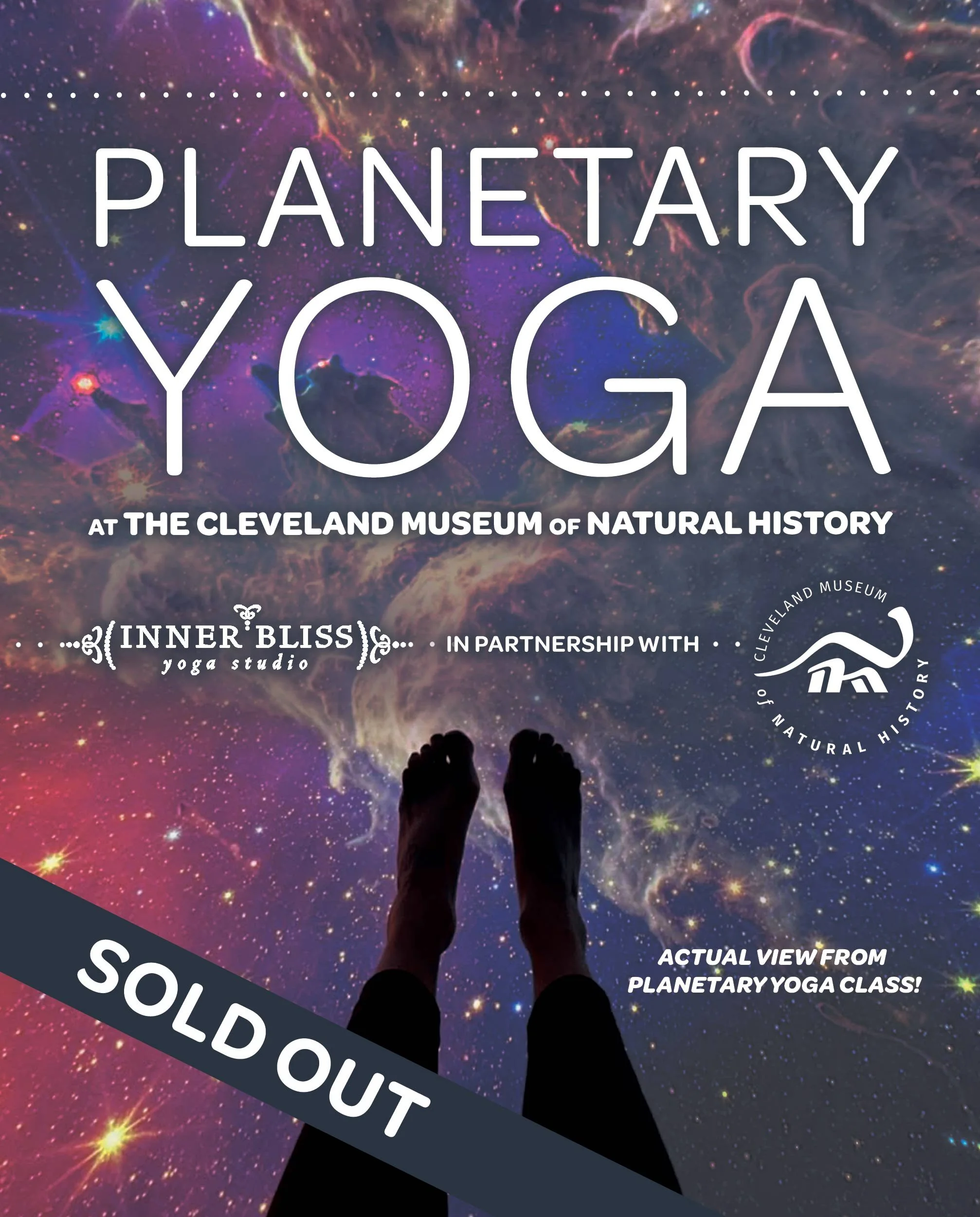 Planetary Yoga at the Cleveland Museum of Natural History