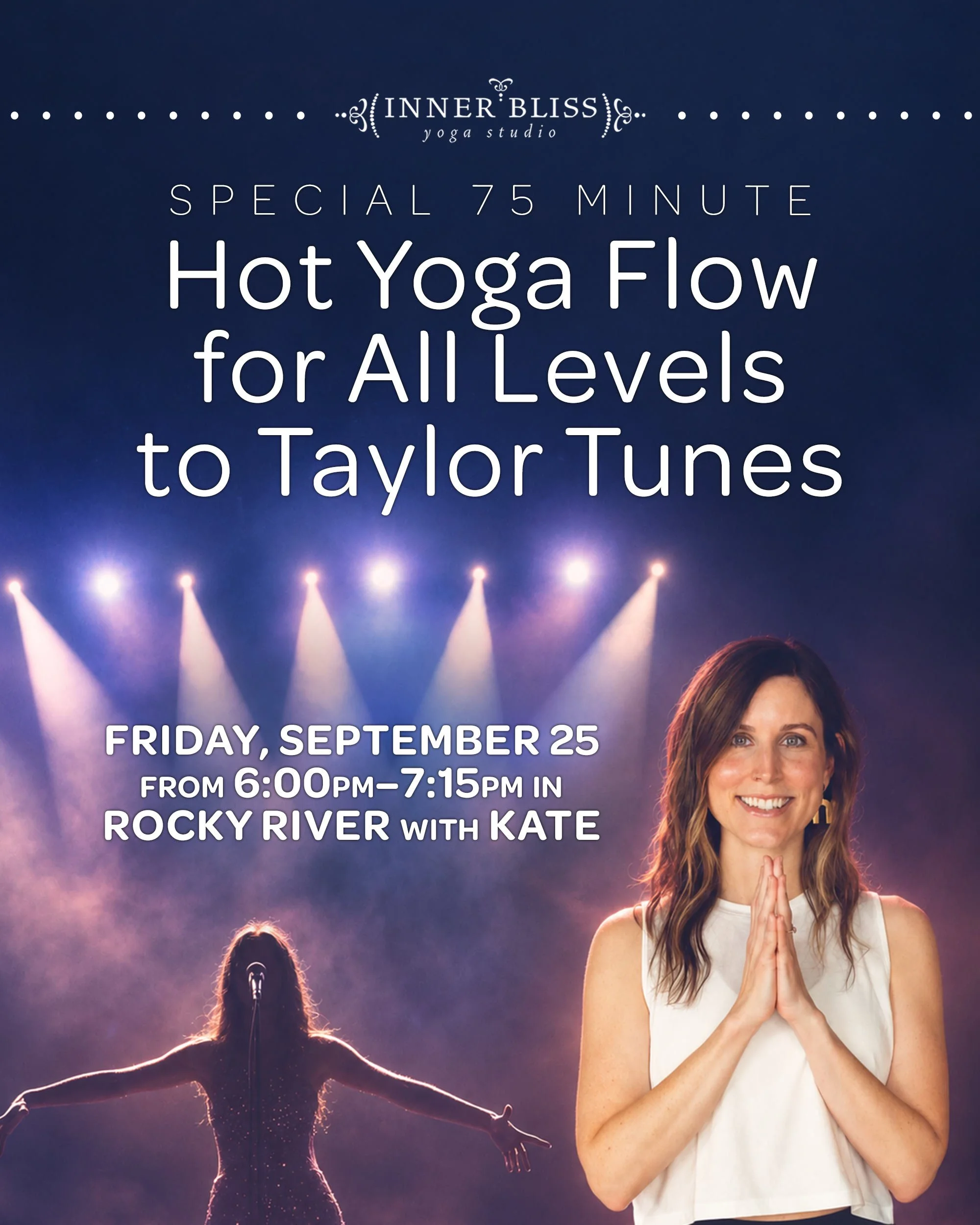 Hot Yoga Flow for All Levels to Taylor Tunes