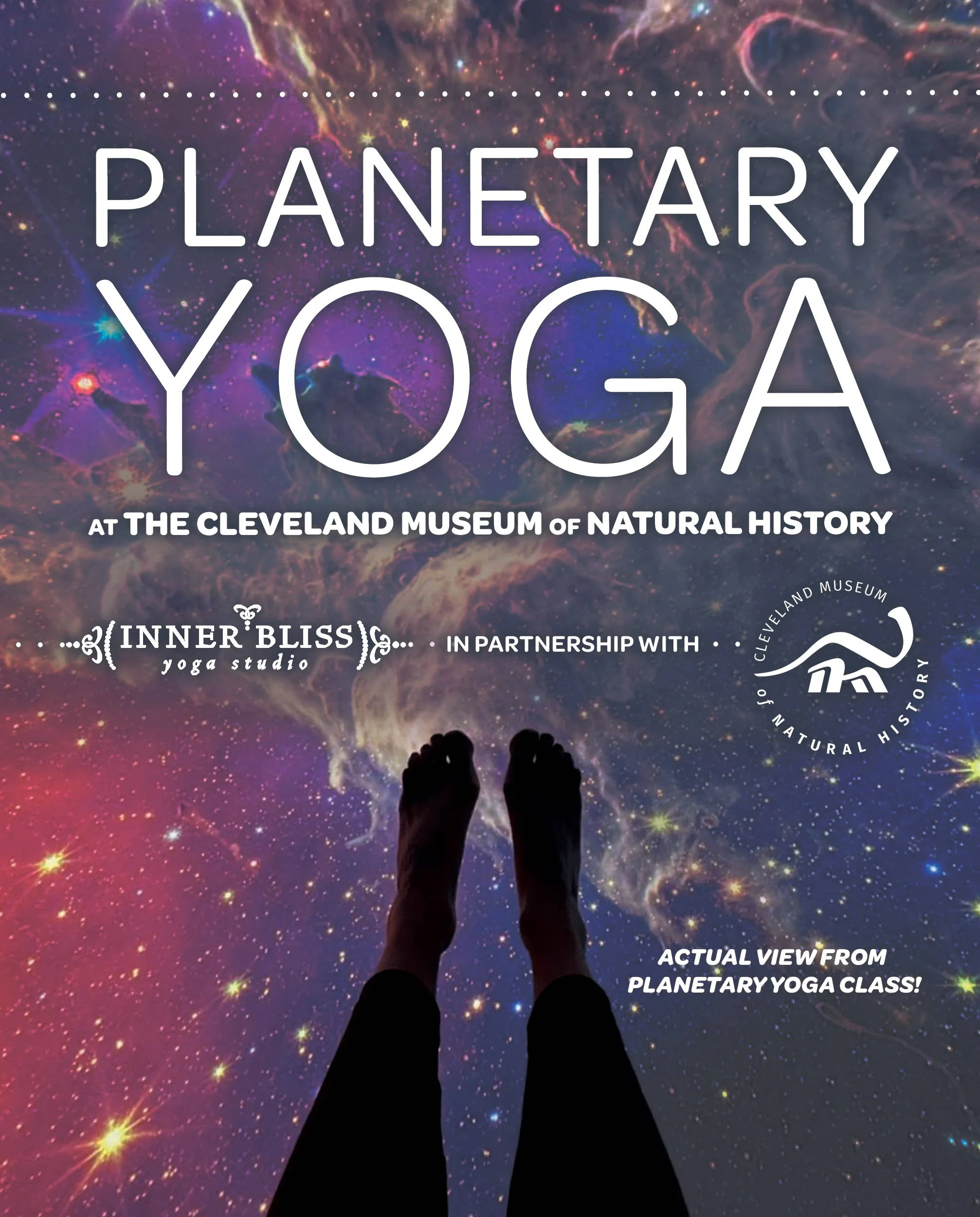 Planetary Yoga at the Cleveland Museum of Natural History