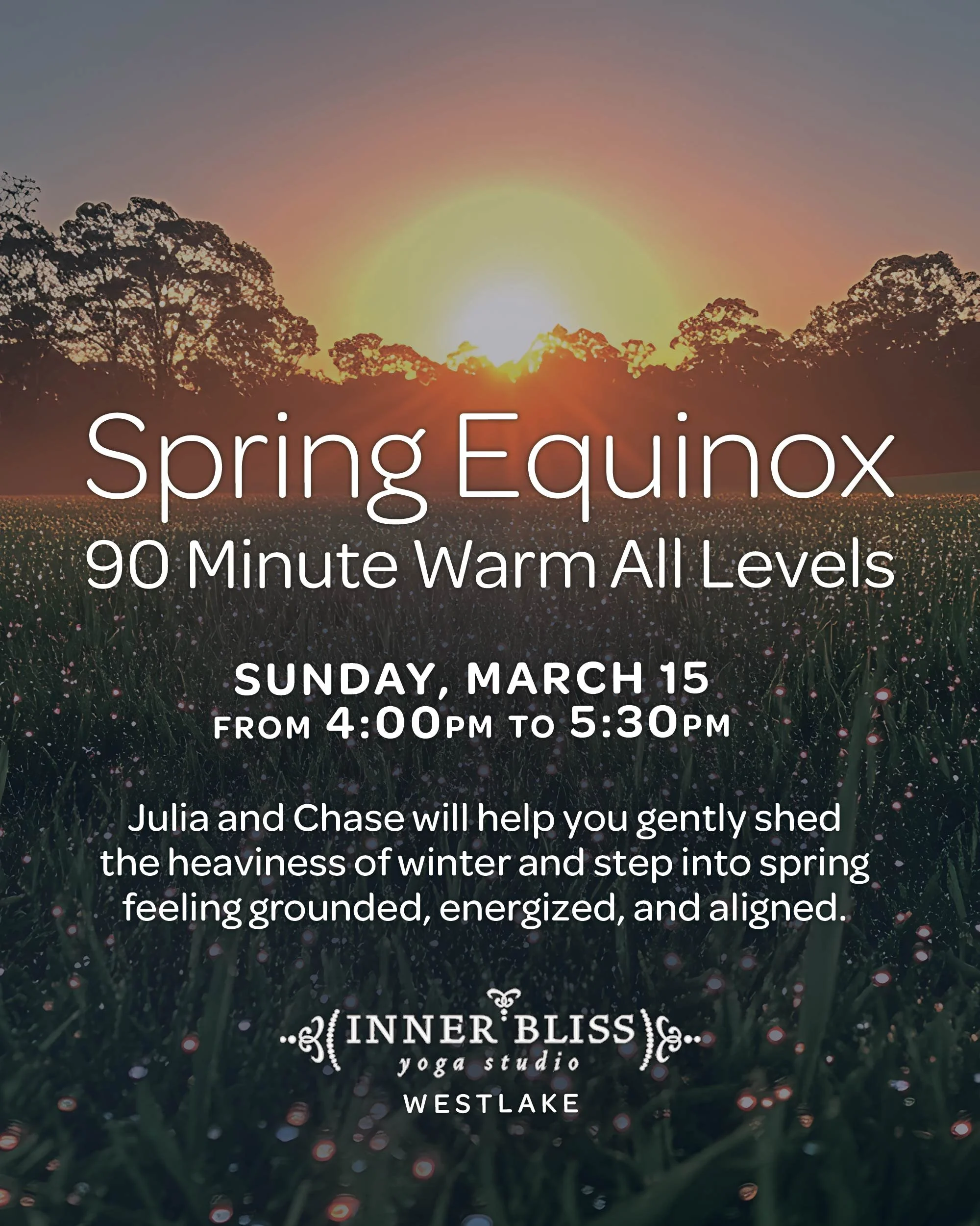 Spring Equinox 90 Minute Warm All Levels