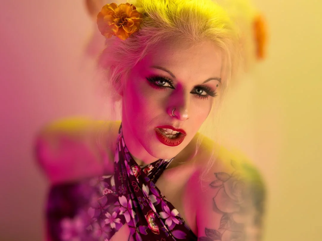 Woman japanese colour