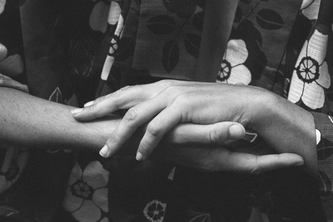 woman hands texture