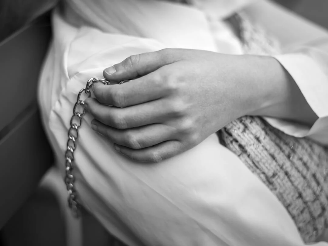 woman hand strap