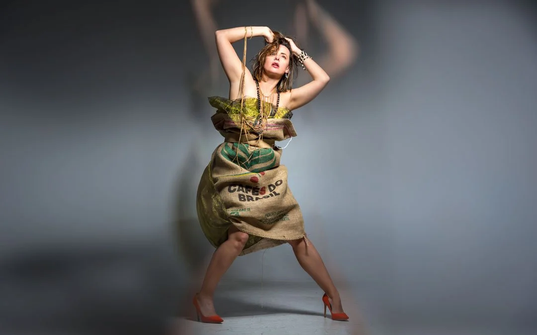 woman fashion sacks
