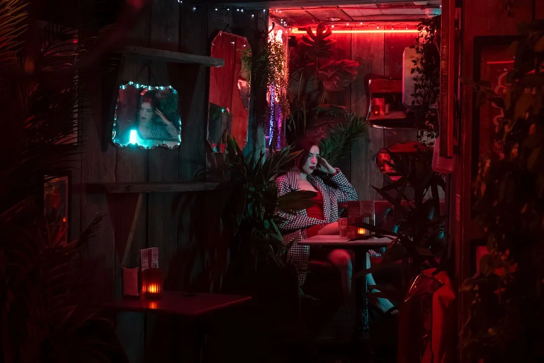woman spy bar espionage
