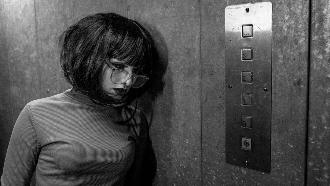 woman emotive vintage