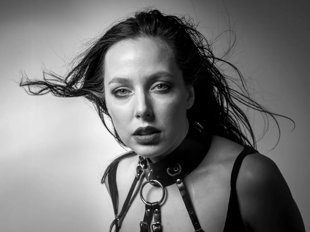 woman portrait mono