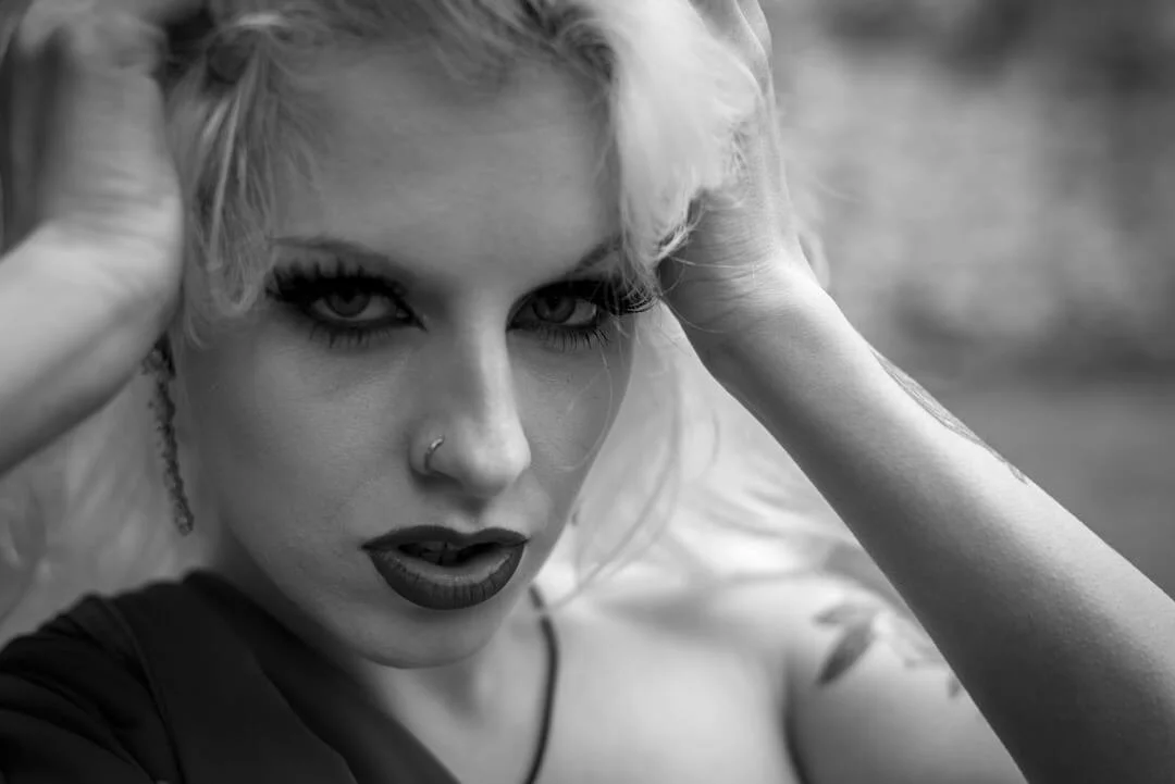 woman patience looking mono