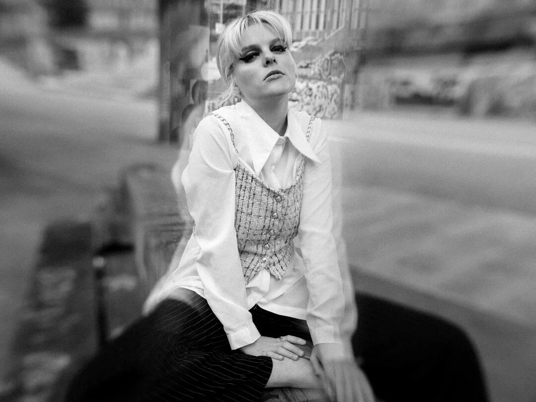 woman sitting attitude