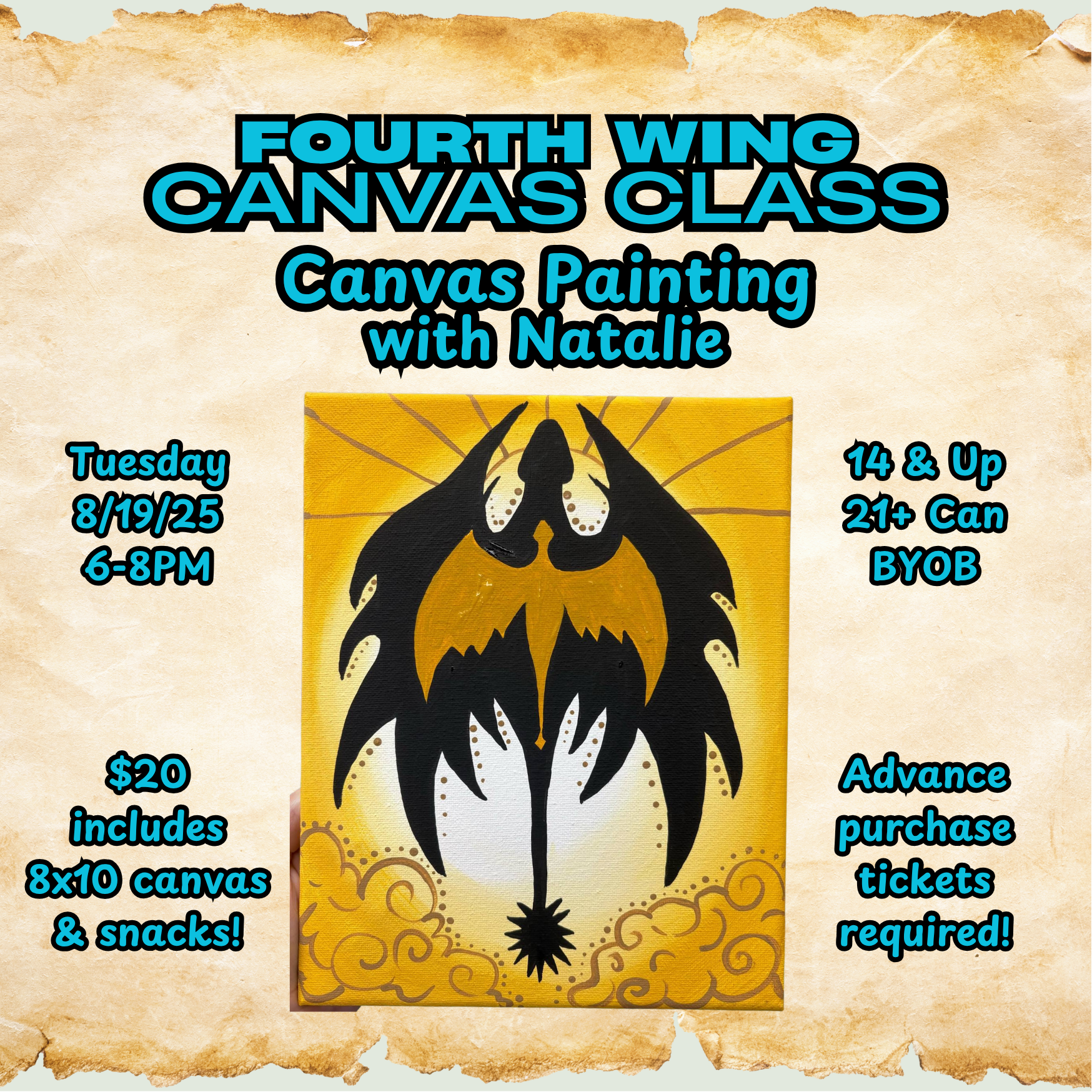 Fourth Wing Canvas Class