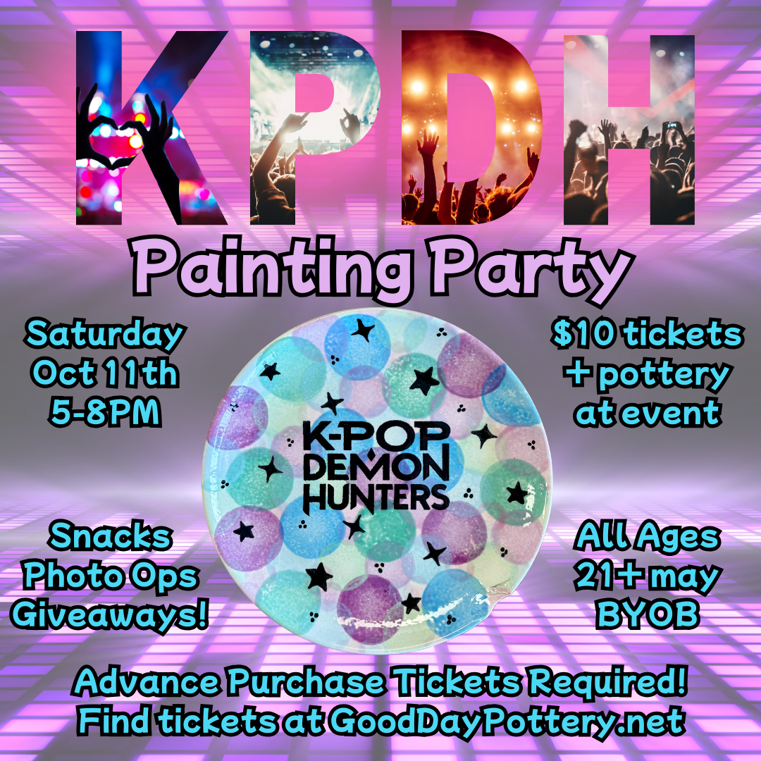 KPop Demon Hunters Painting Party