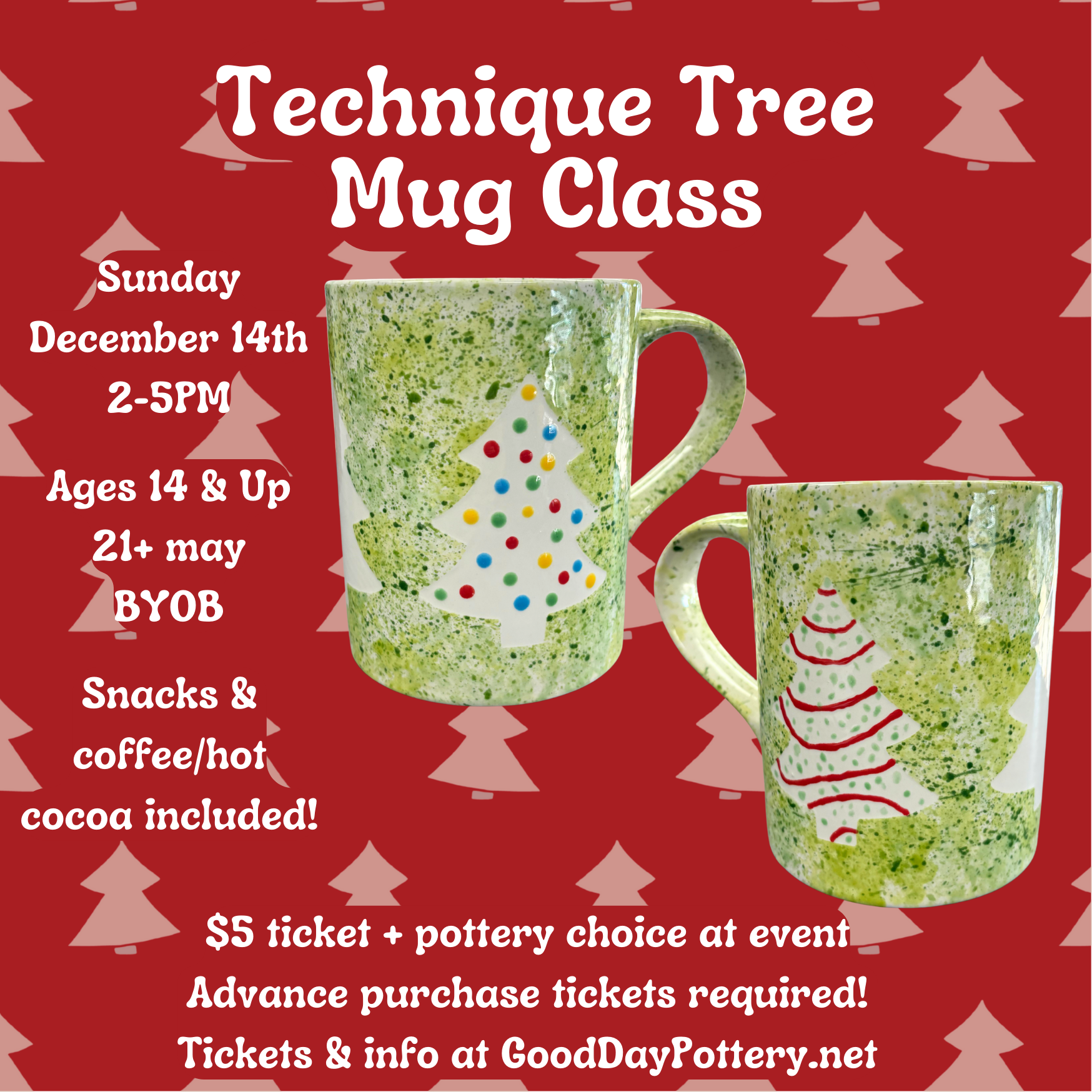 Technique Tree Mug Class