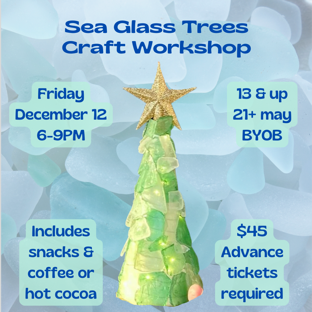 Sea Glass Trees Craft Workshop
