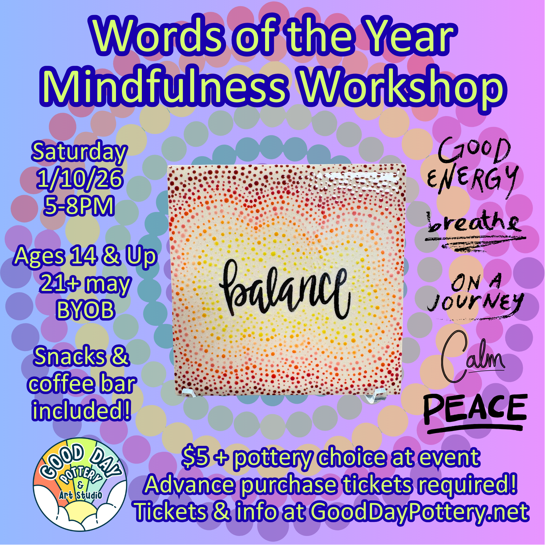 Words of the Year Mindfulness Workshop
