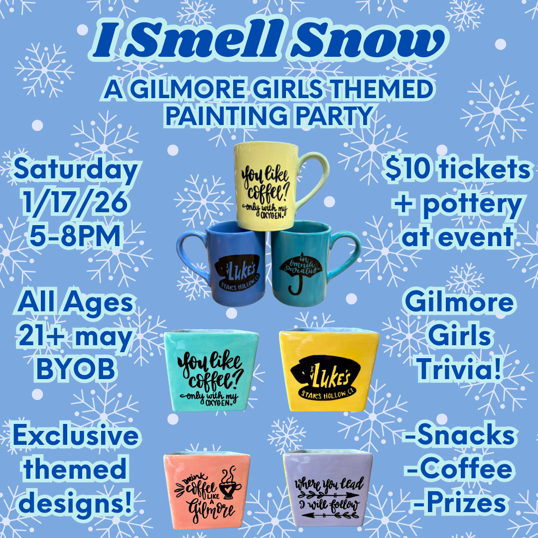 "I Smell Snow" - A Gilmore Girls Themed Painting Party