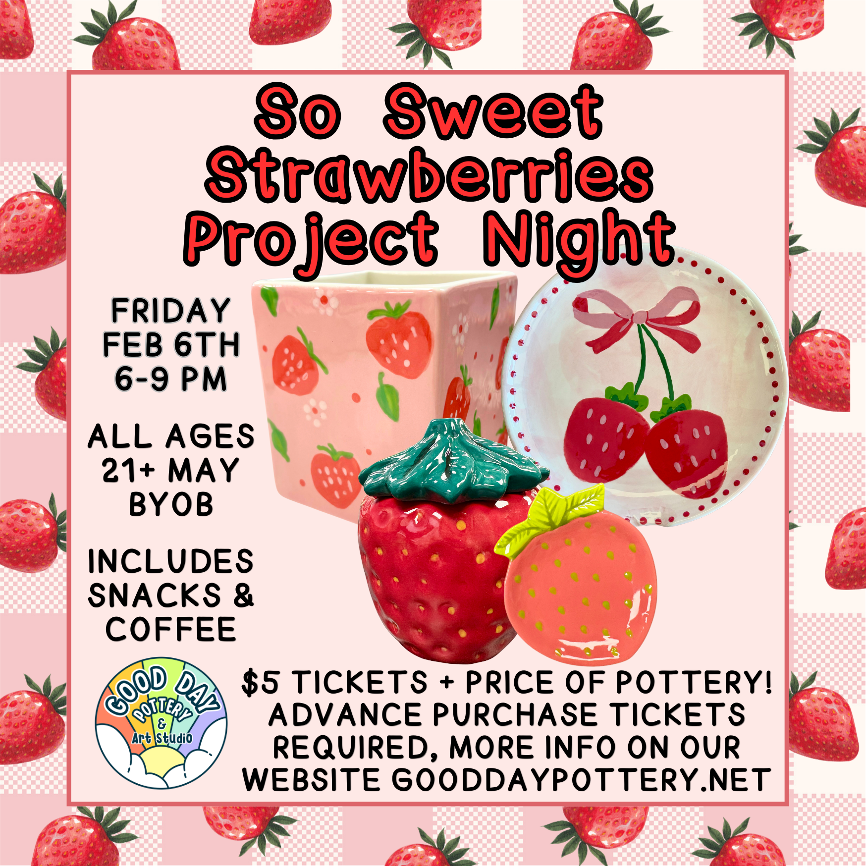 So Sweet Strawberries Project Night
