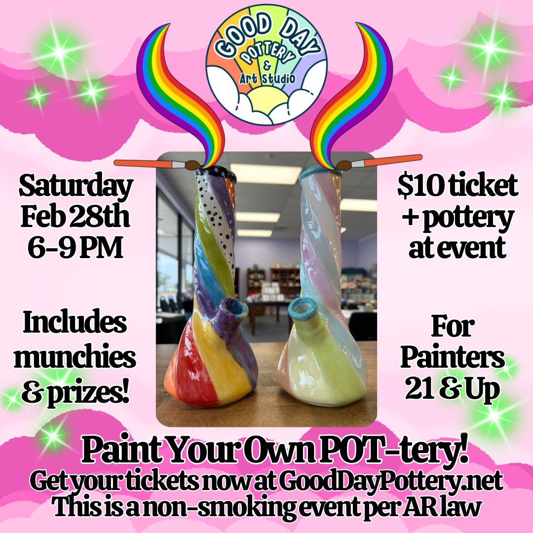February Paint Your Own POT-tery Night
