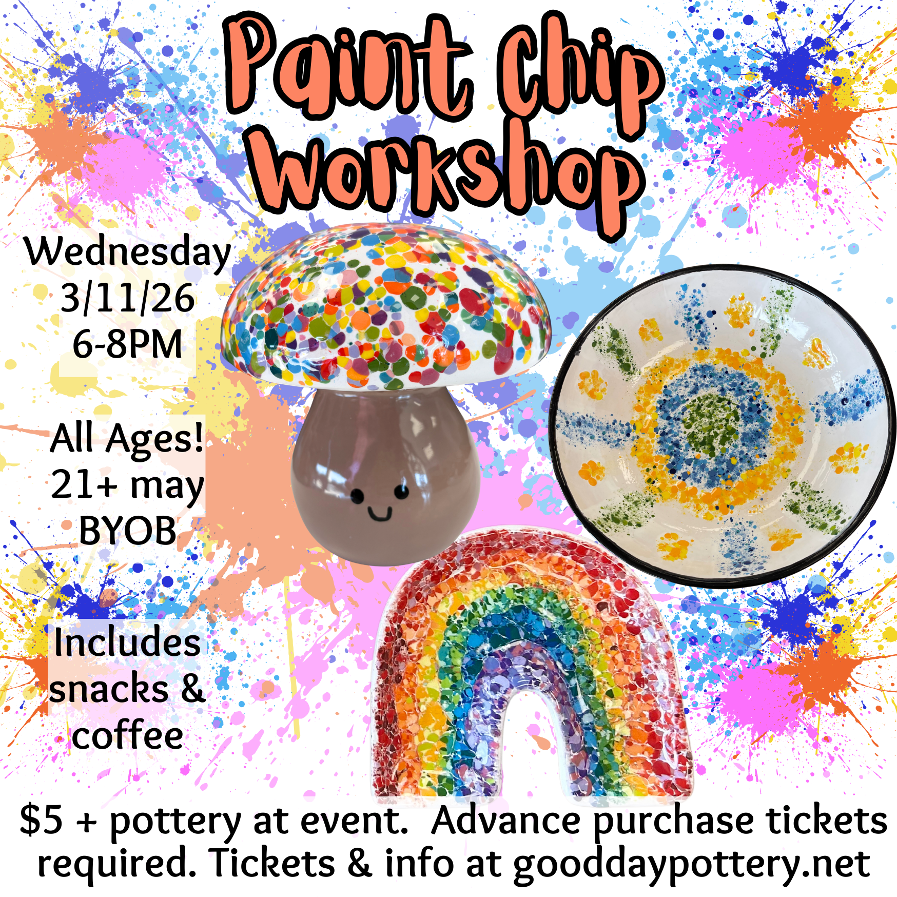 March Paint Chip Workshop