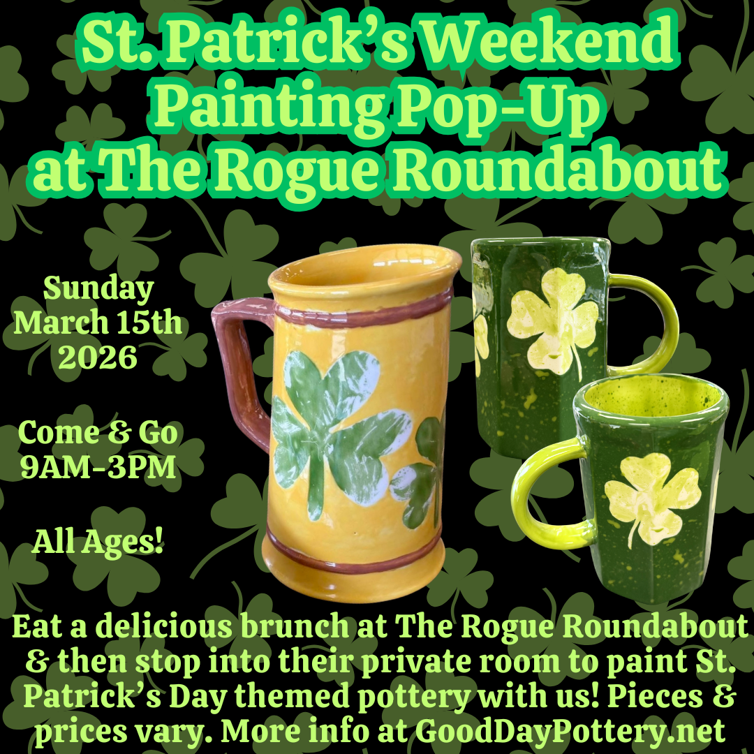 St. Patrick's Weekend Painting Pop-Up at The Rogue Roundabout