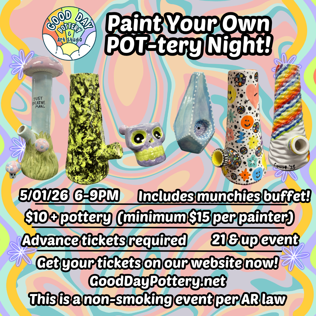 Paint Your Own POT-tery (May '26)