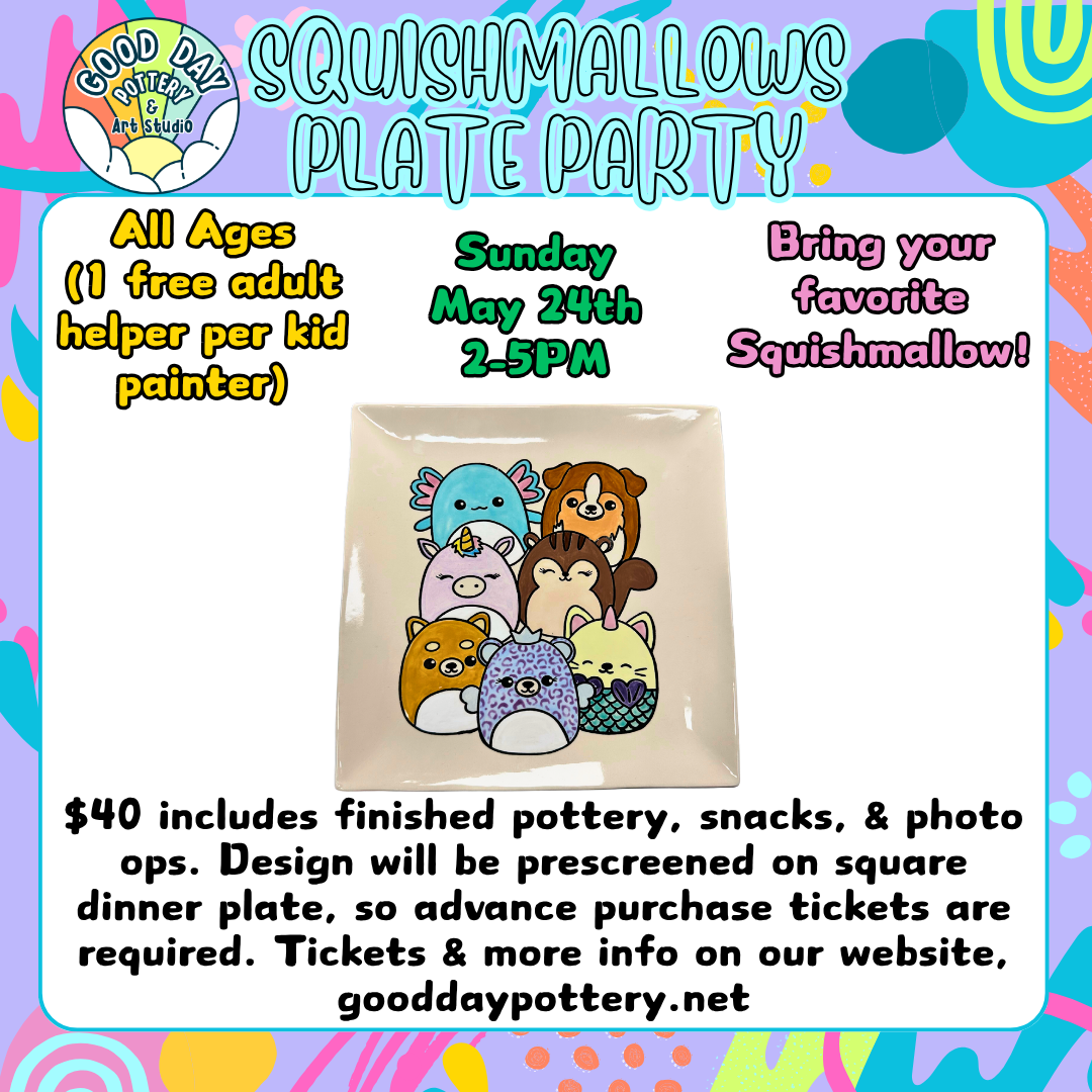Squishmallows Plate Party