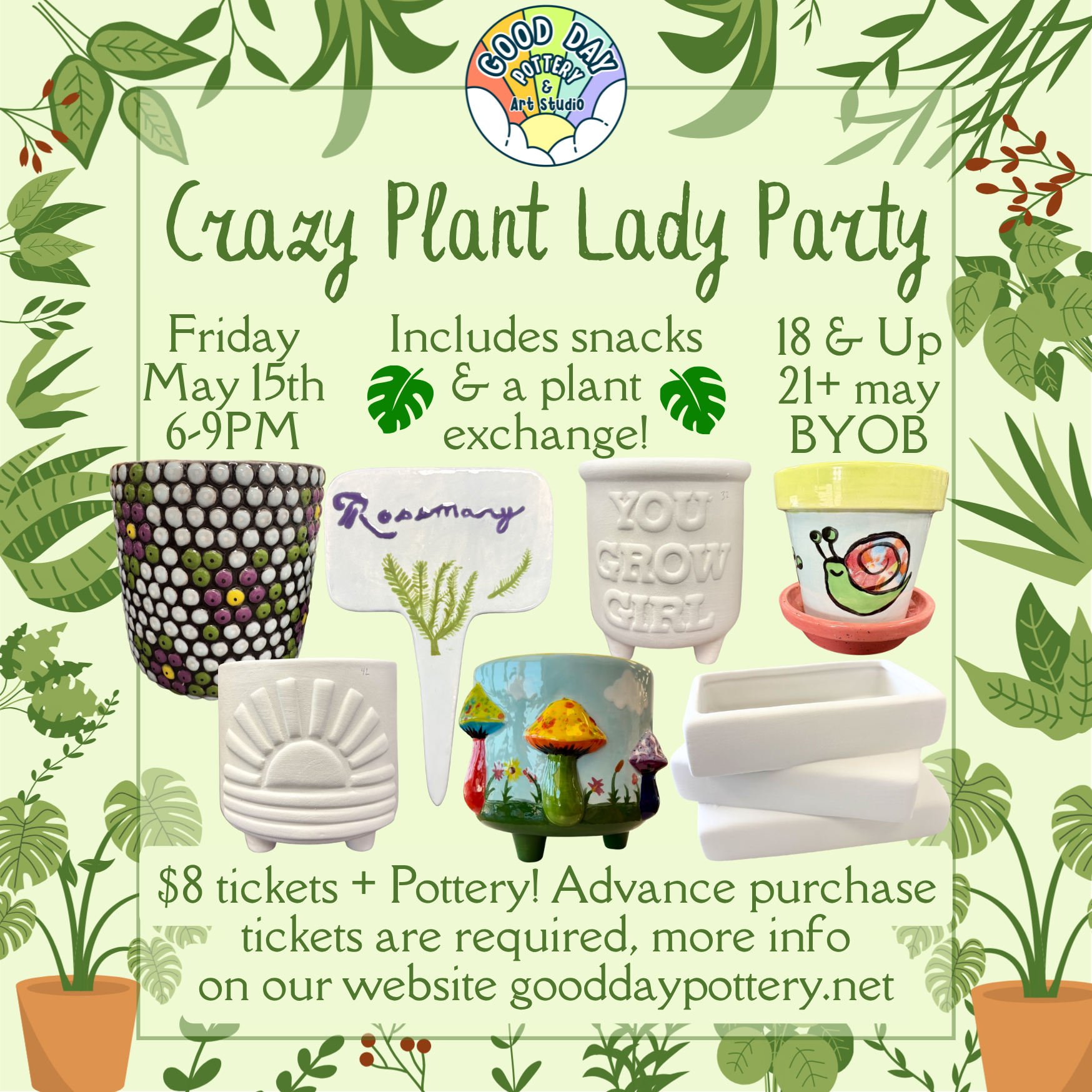 Crazy Plant Lady Party
