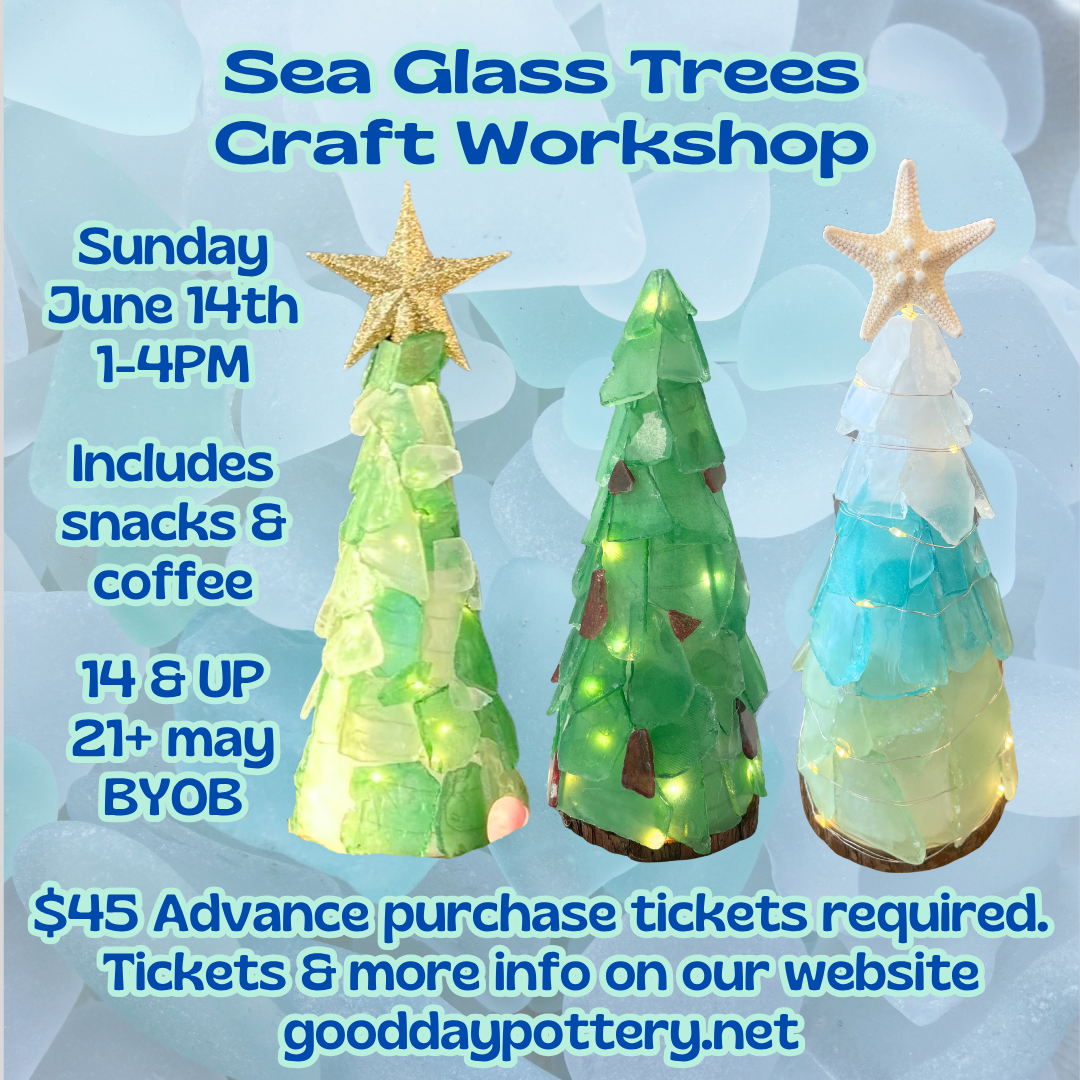 Sea Glass Trees Craft Workshop