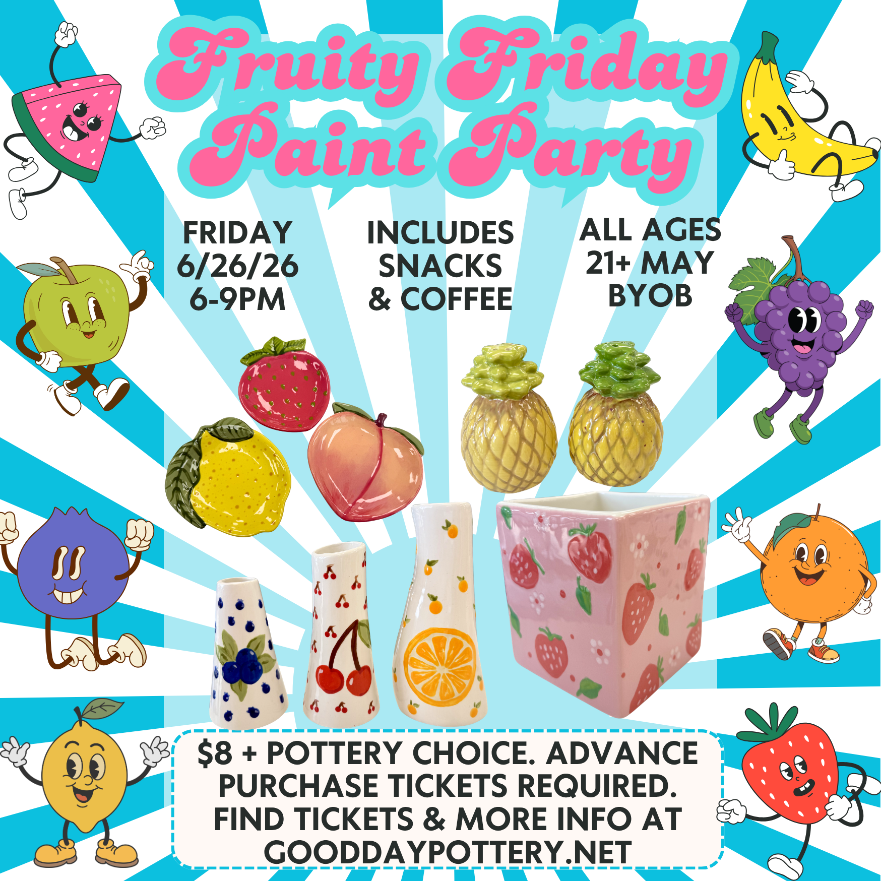 Fruity Friday Paint Party