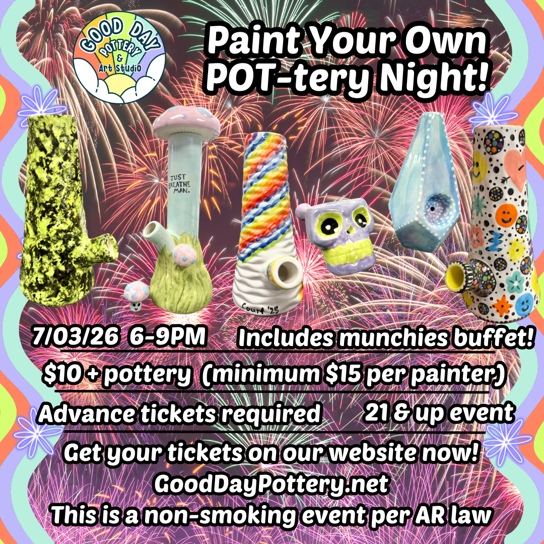 Paint Your Own "POT-tery" Night