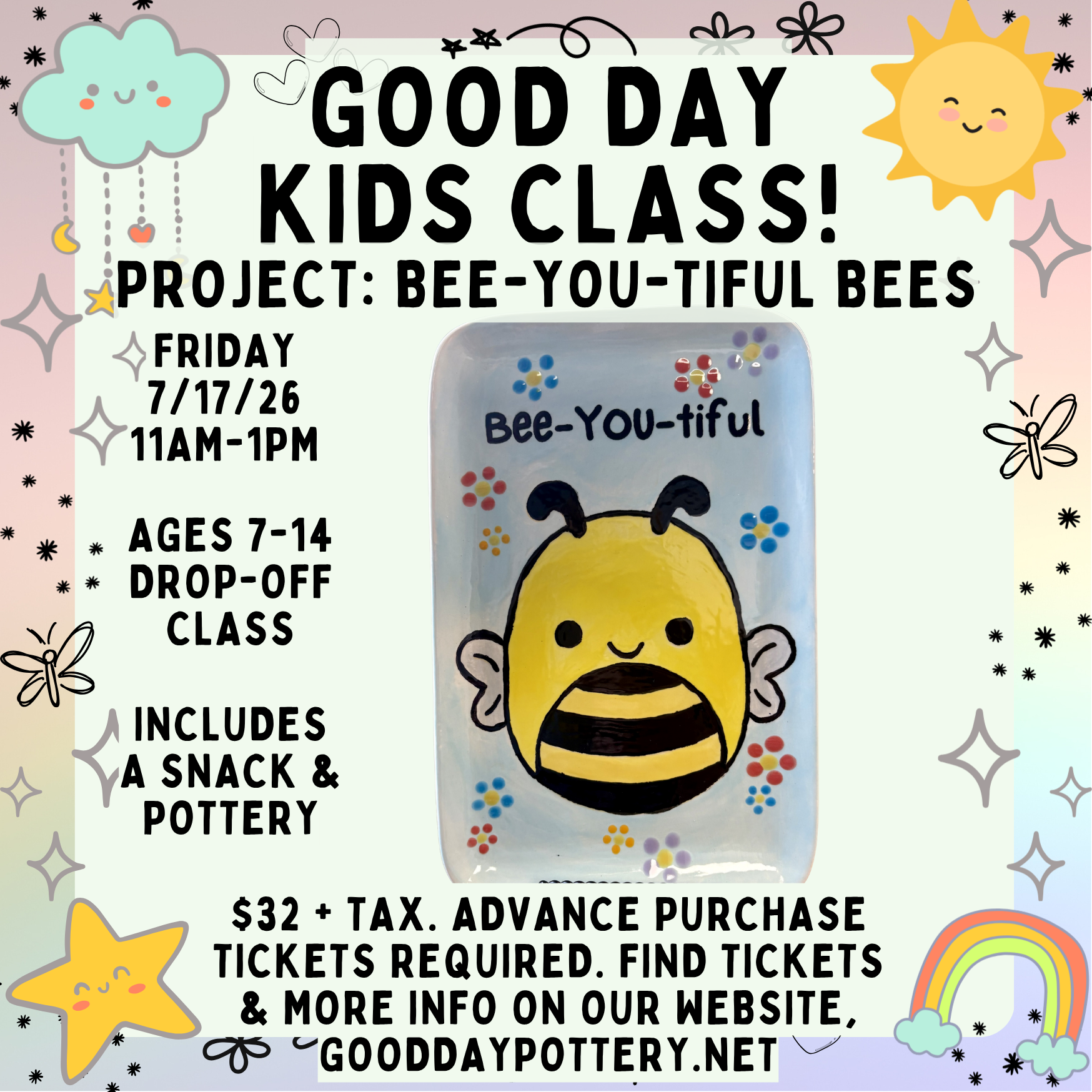 Good Day Kids Class - Bee-YOU-tiful Bees
