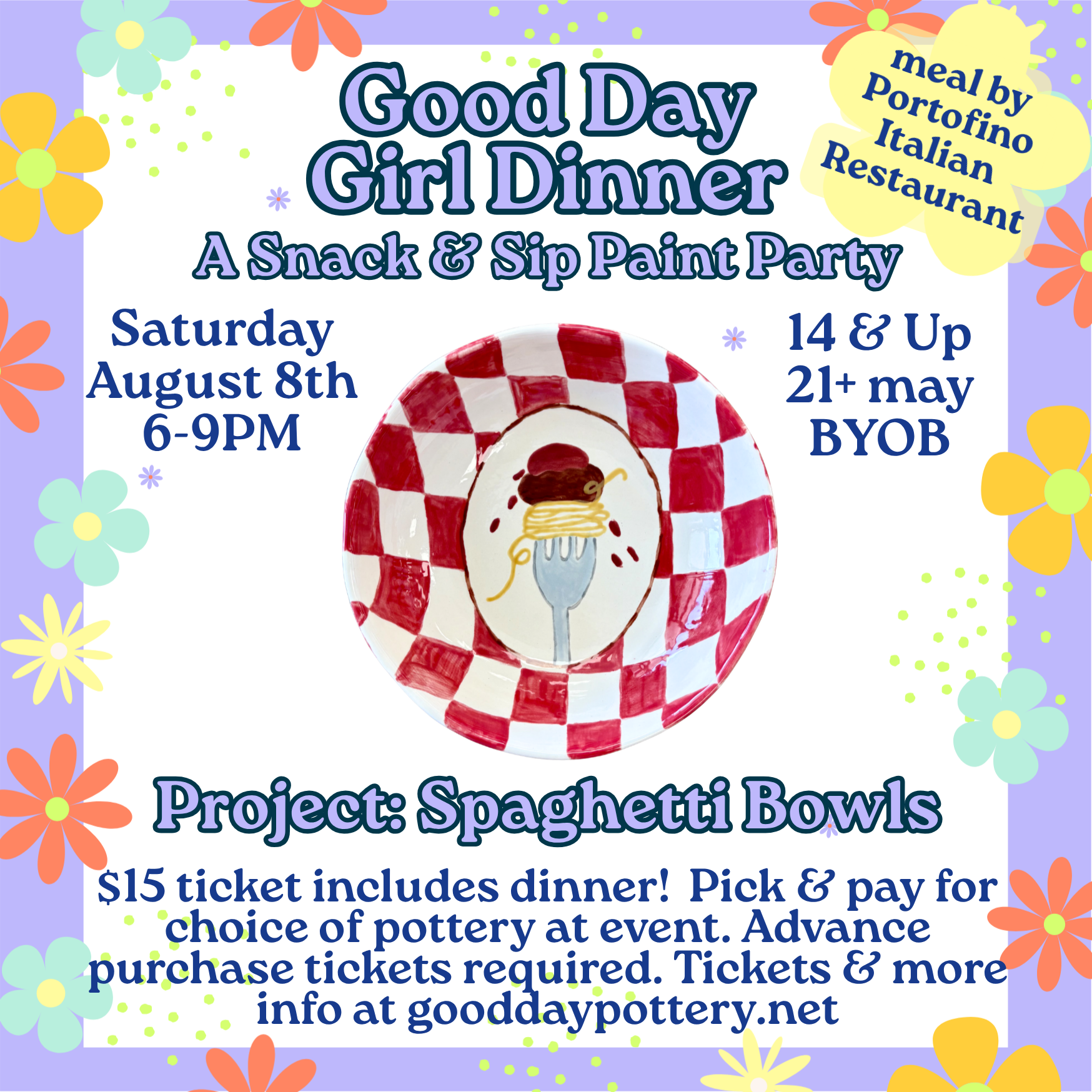 Good Day Girl Dinner - Spaghetti Bowls