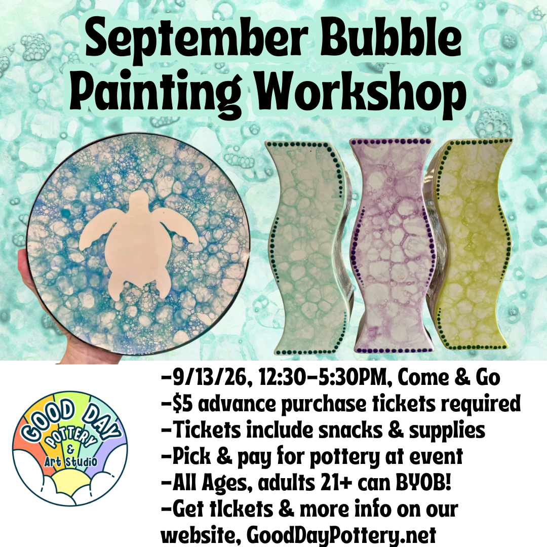 Sunday September Bubble Painting Workshop