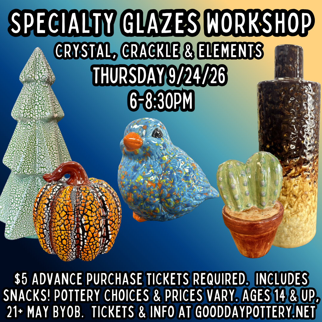 Specialty Glazes Workshop