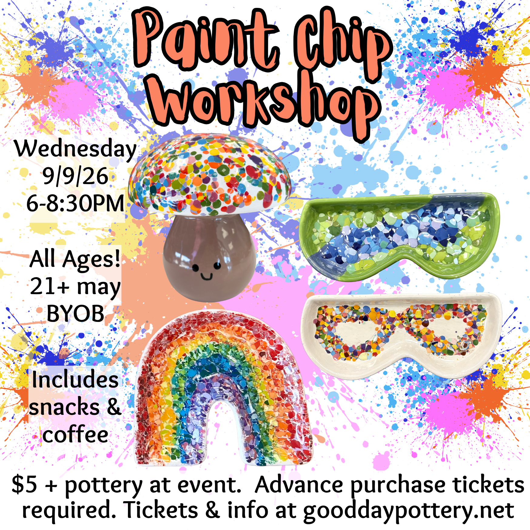 September Paint Chip Workshop