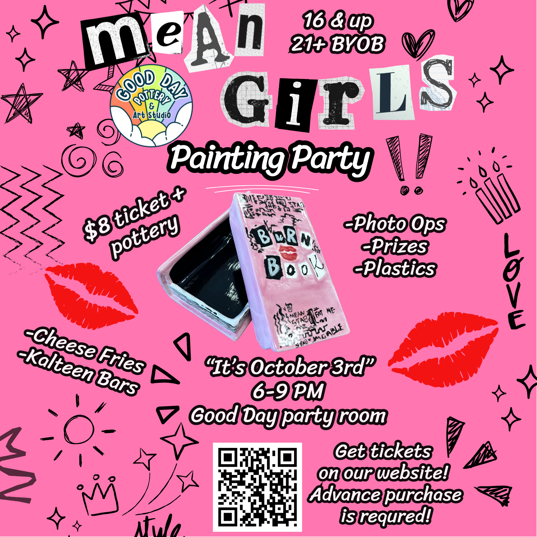 3rd Annual Mean Girls Painting Party