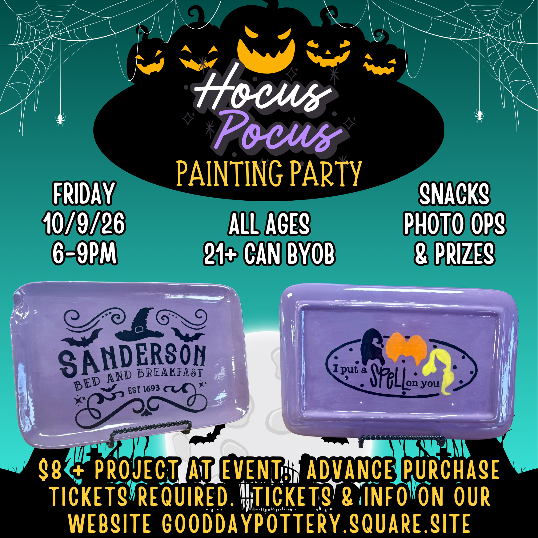 Hocus Pocus Painting Party