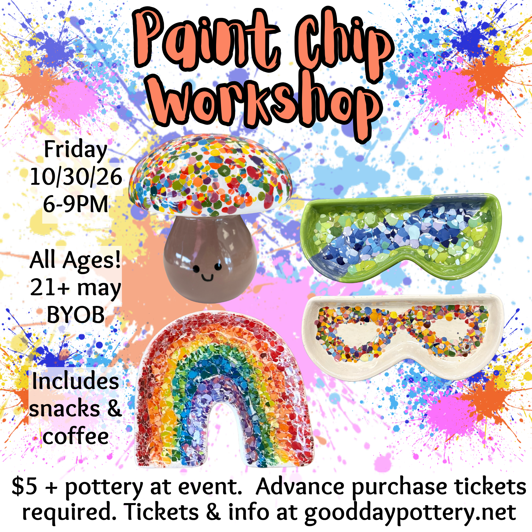 October Paint Chip Workshop