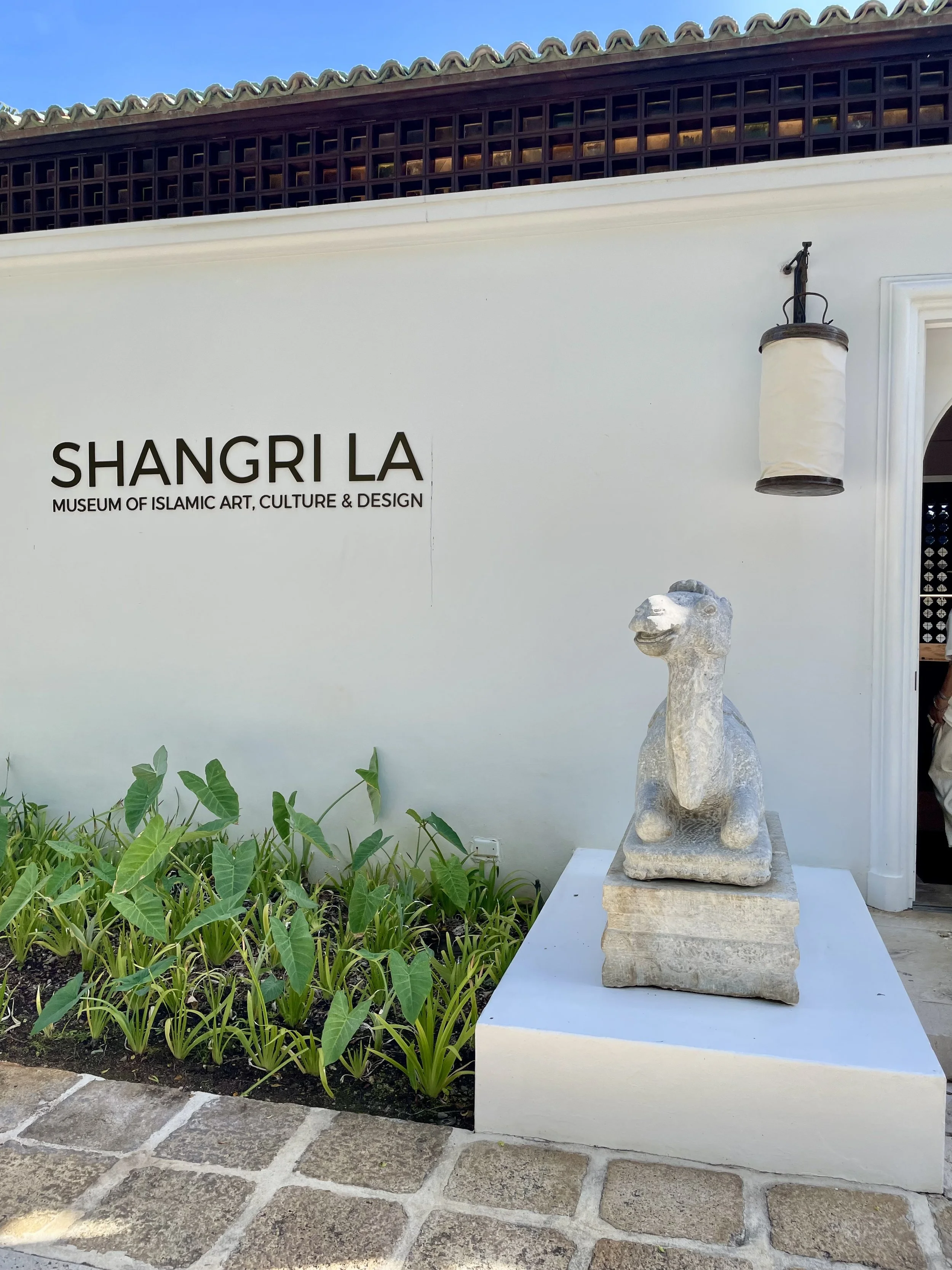 Visiting Shangri La with the work fam