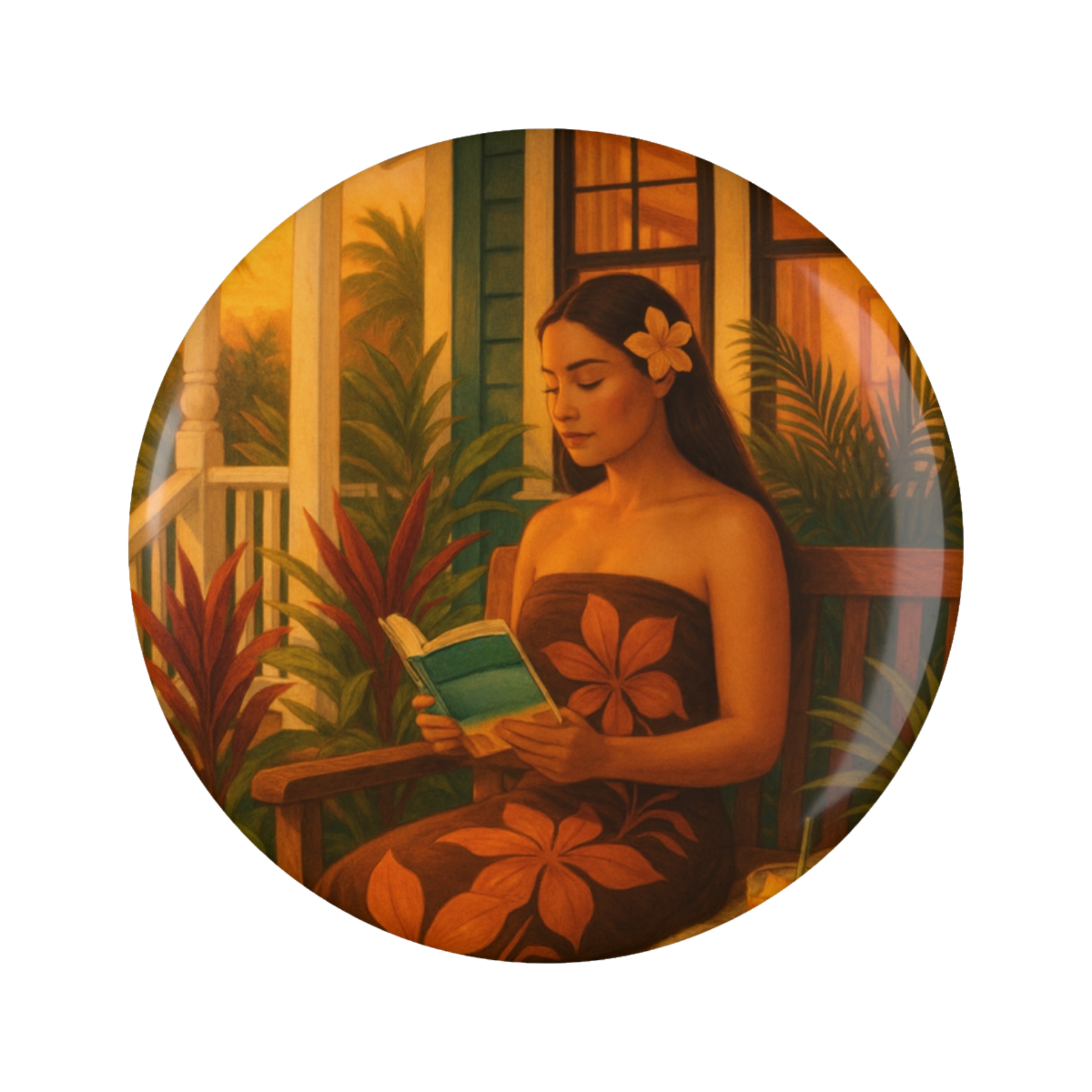 Evening Sanctuary Magnet