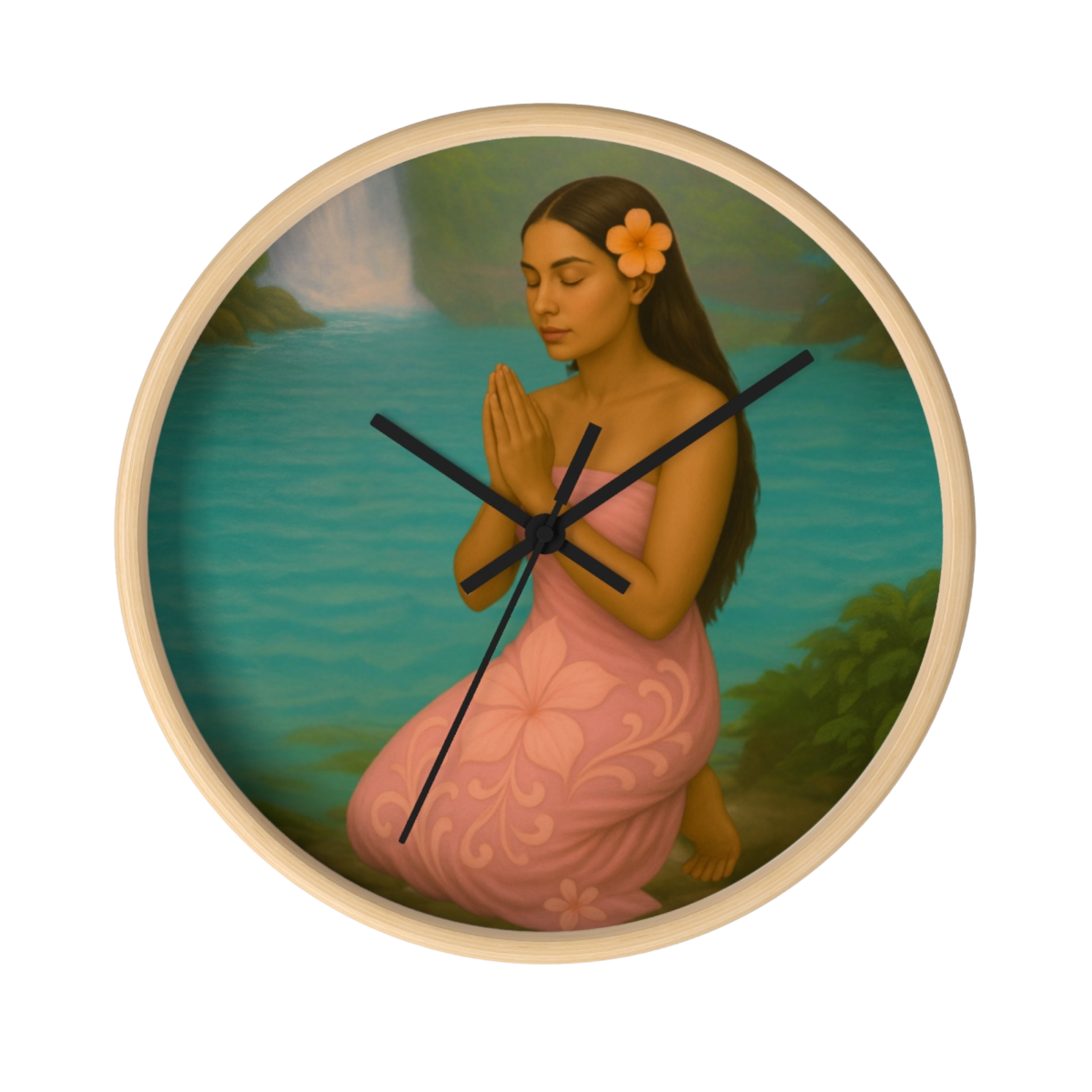 Prayers at the Fall Wall Clock