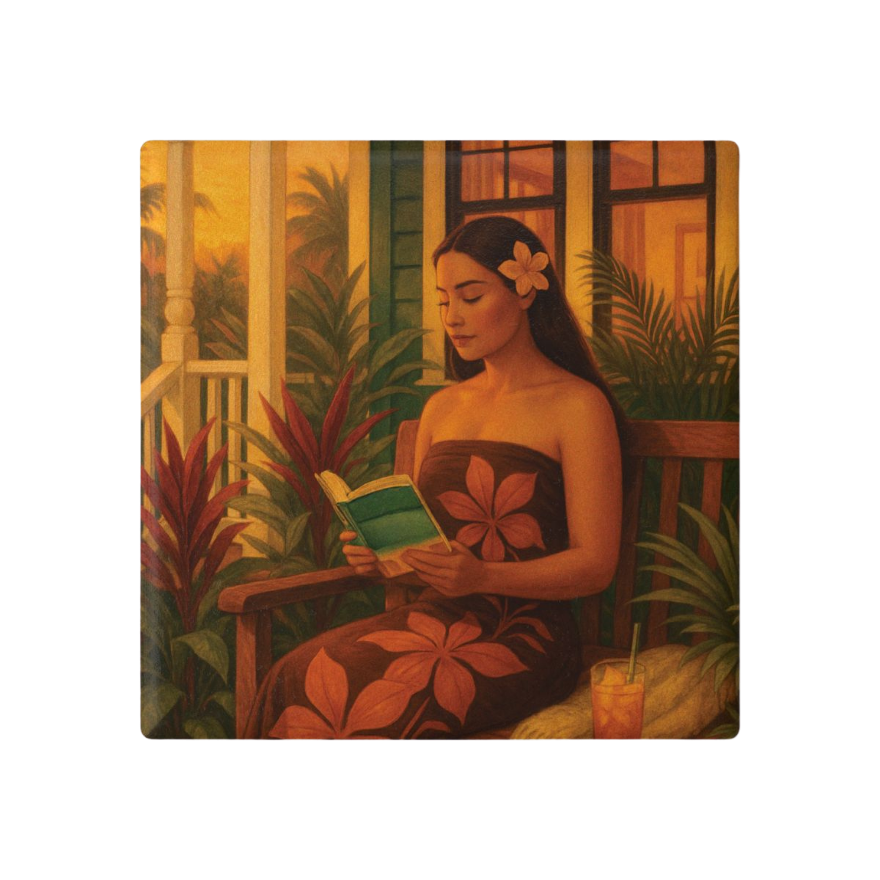 Evening Sanctuary Coaster