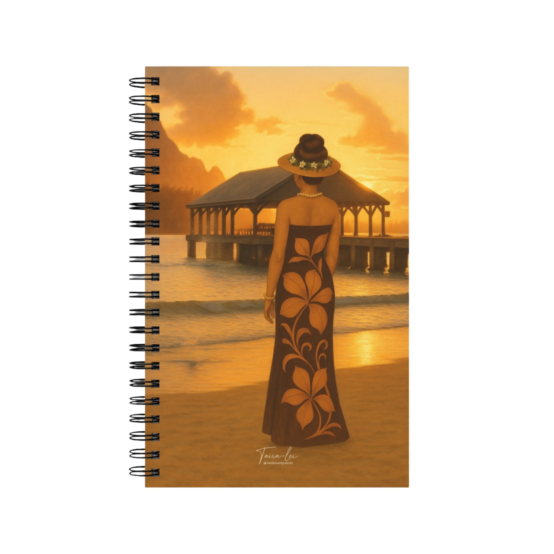 Lady in Hanalei Notebook