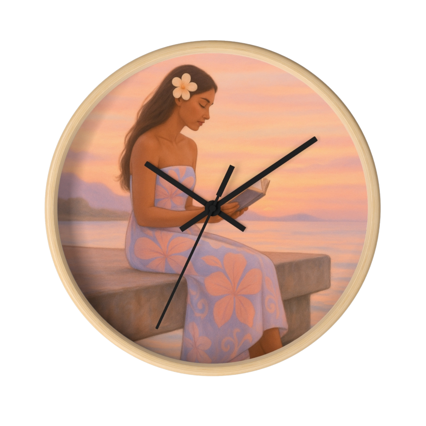 Pages by the Bay Wall Clock