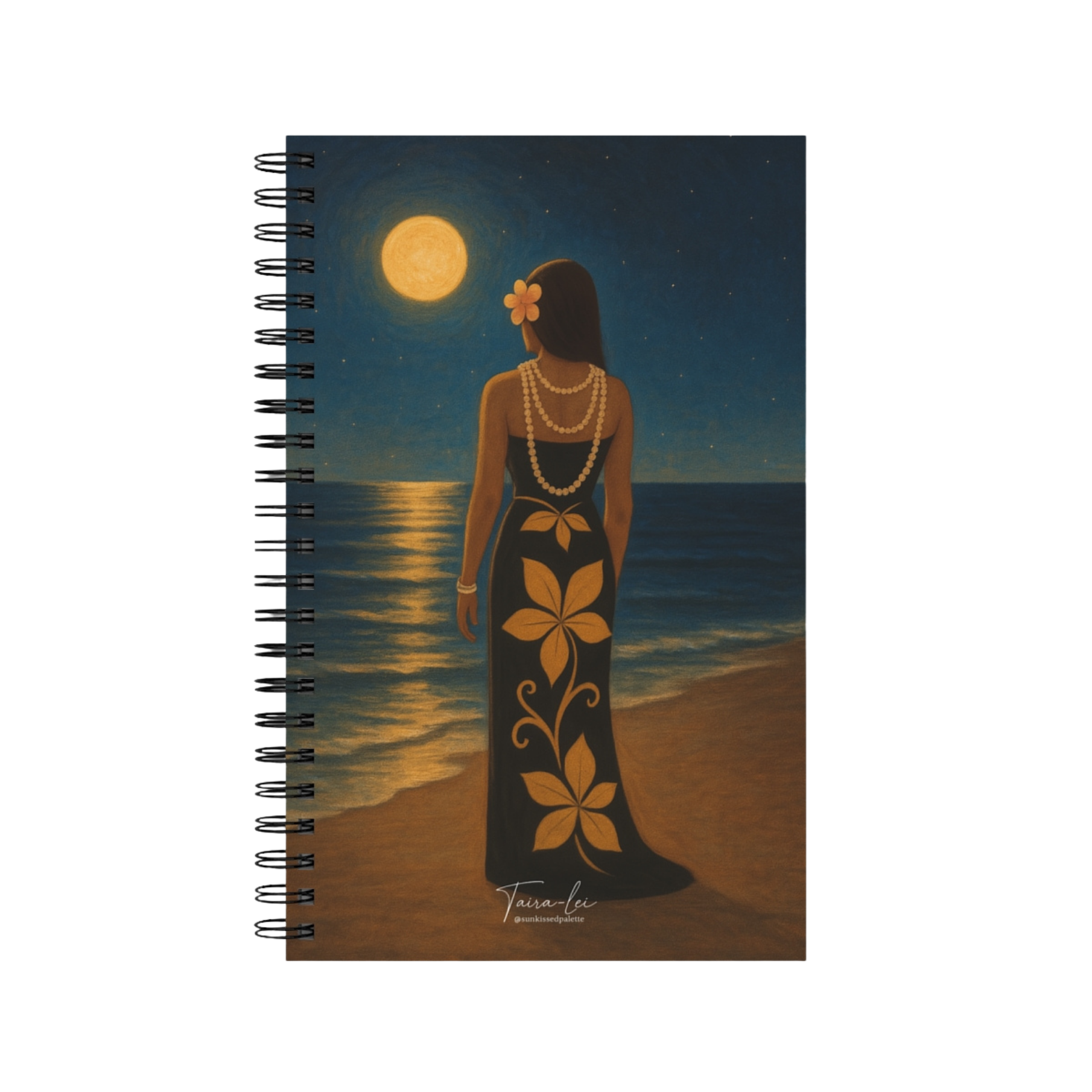 Lady in Moonlight Notebook