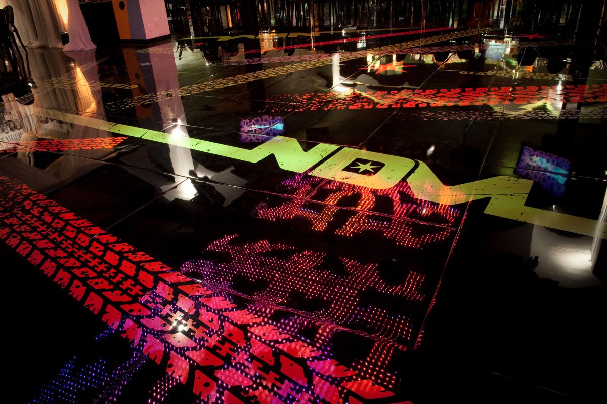 NDM Custom event dance floor vinyl
Client: Geller Events, as Pop! Ink
branded promotional | vinyl | experiential