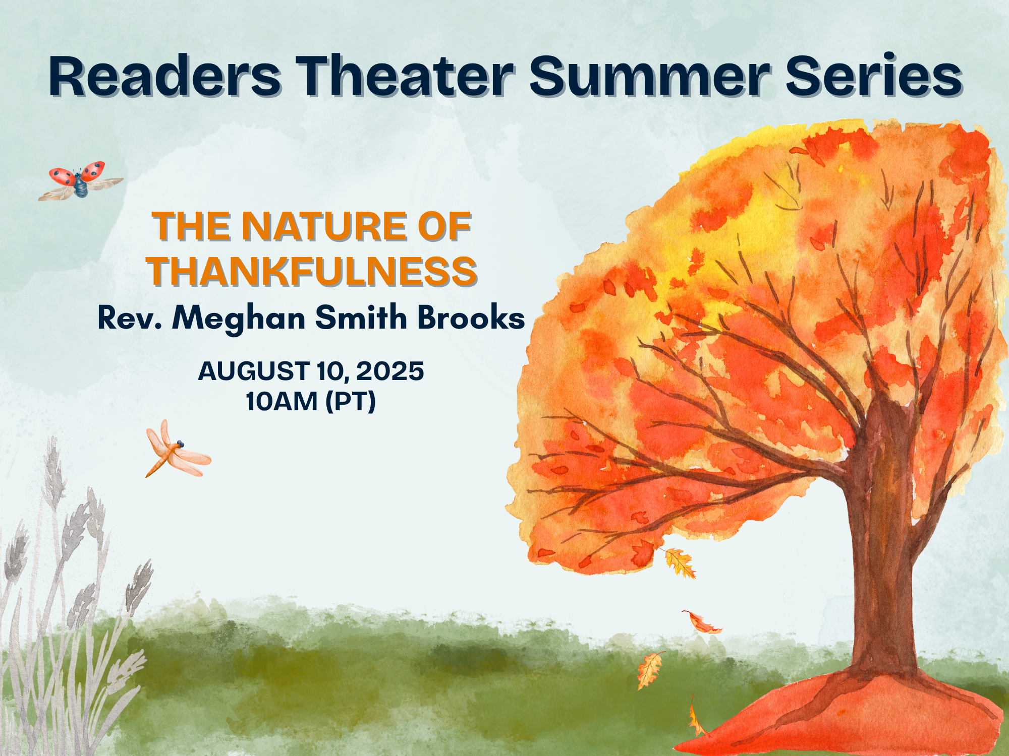 Sunday Service | The Nature of Thankfulness with Rev. Meghan Smith Brooks